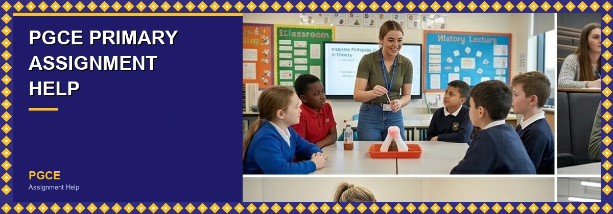 PGCE Primary assignment help — specialist academic support for primary school trainee teachers