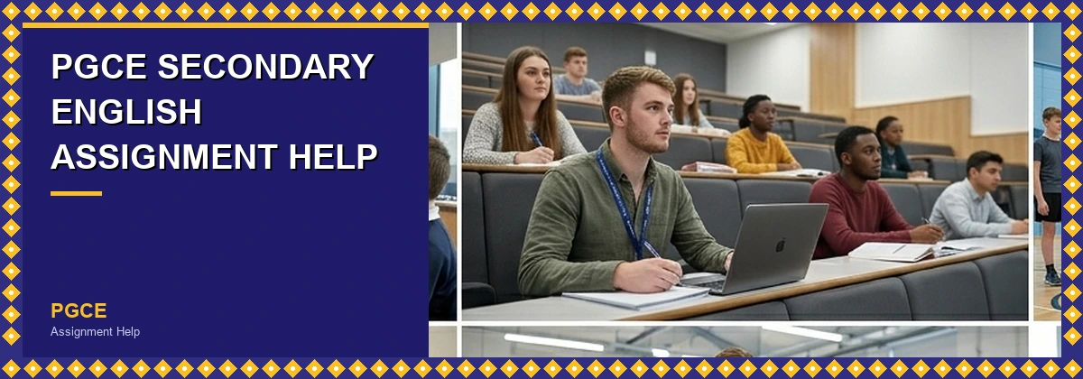 PGCE Secondary English assignment help — subject pedagogy, reading theory and grammar teaching support
