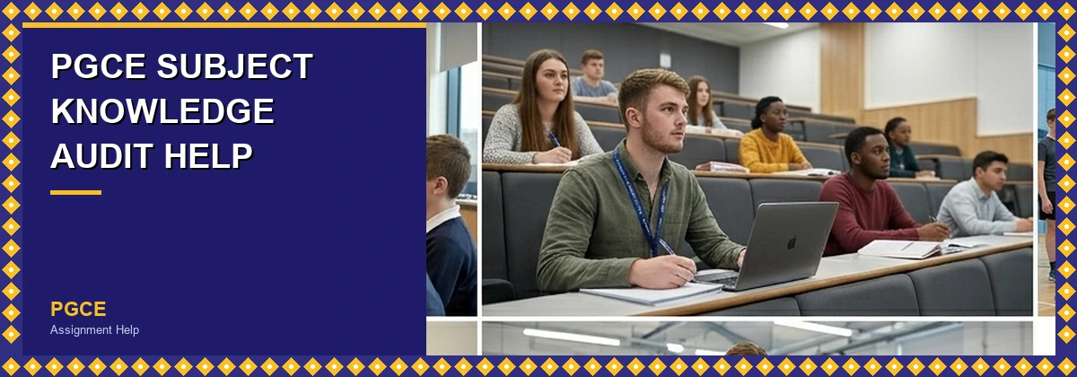 PGCE subject knowledge audit help — how to write and structure a PGCE SKA development plan